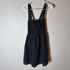 American Eagle Smocked Floral Print Mini Dress Size Large‎